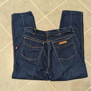 Vintage Braxton Stretch Jeans Women’s Size 16 Blue High Rise Straight Leg